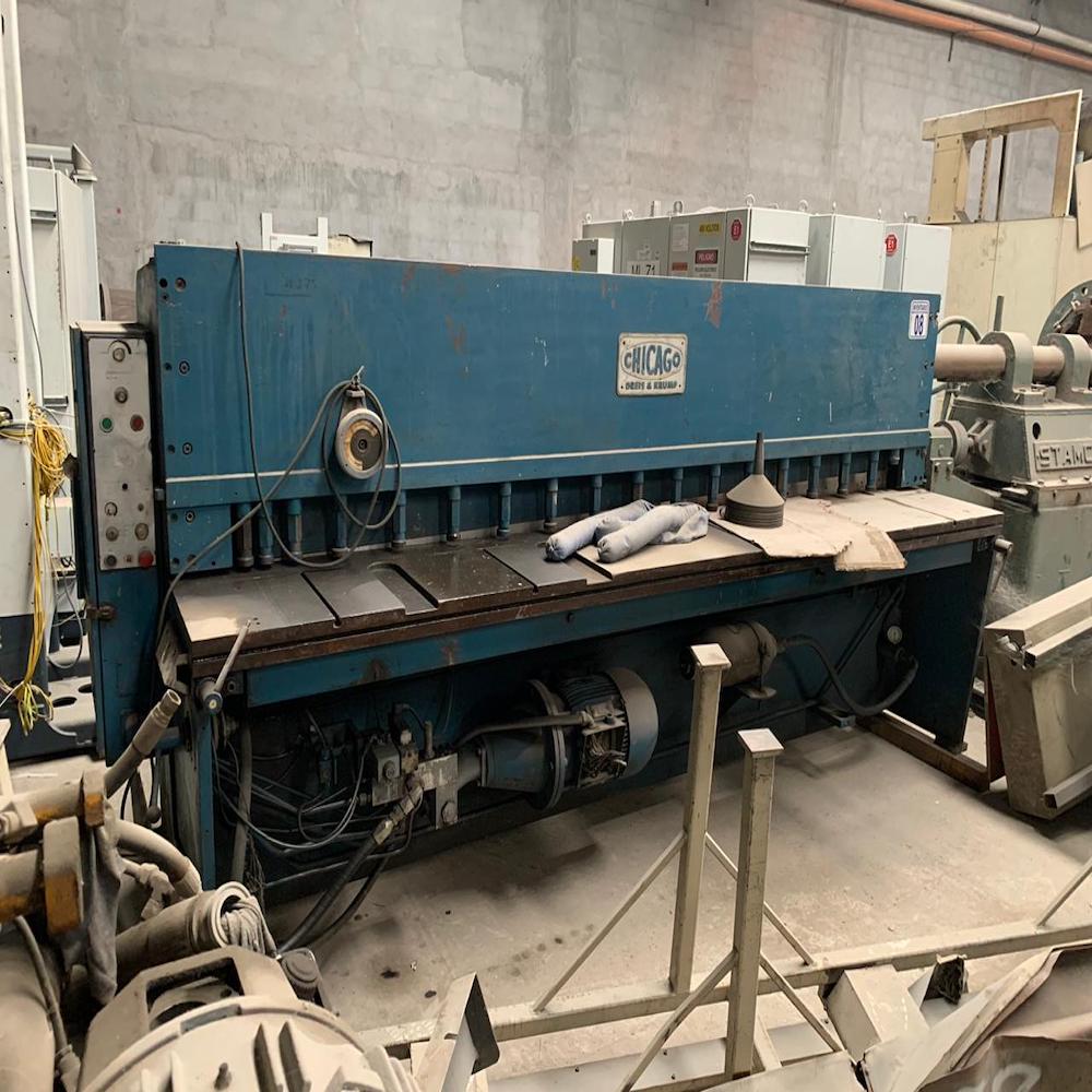 Guillotina Chicago 1/4 en 10 Pies