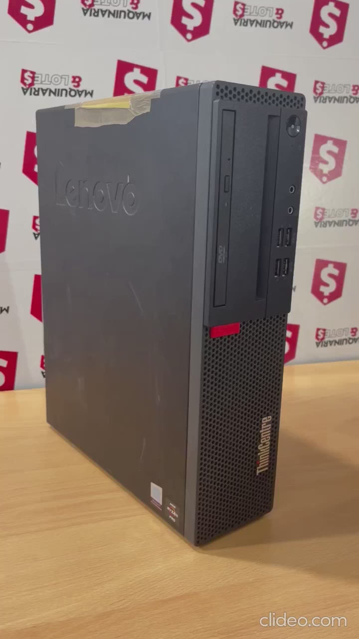Desktop Lenovo Thinkcenter M725s AMD Ryzen 3  (USADO)